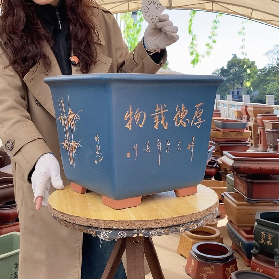 紫砂花盆紫砂花盆