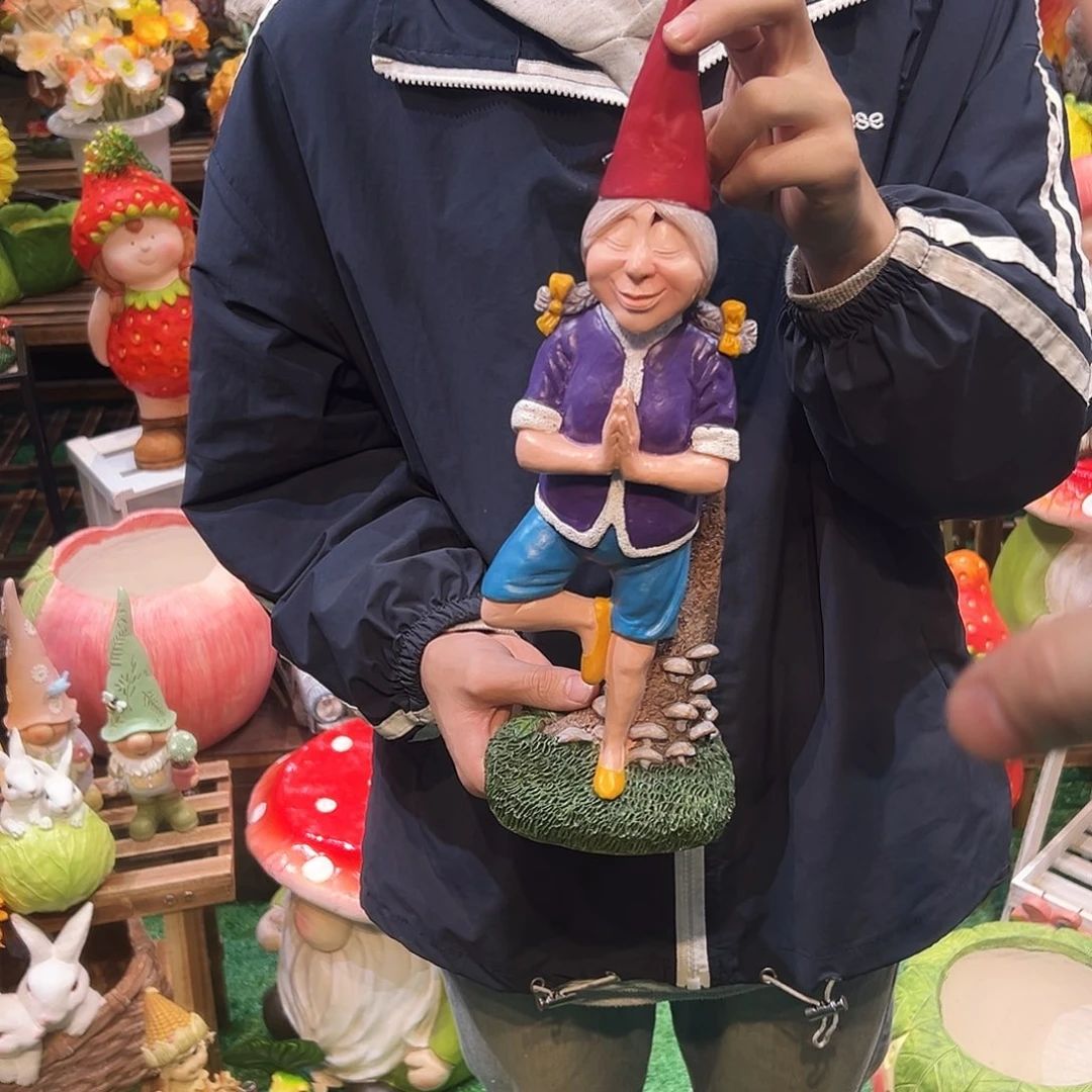 花园摆件红红火火