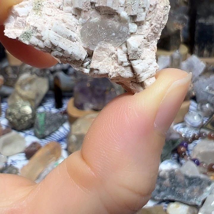 水晶珠宝半成品未镶嵌鸑*