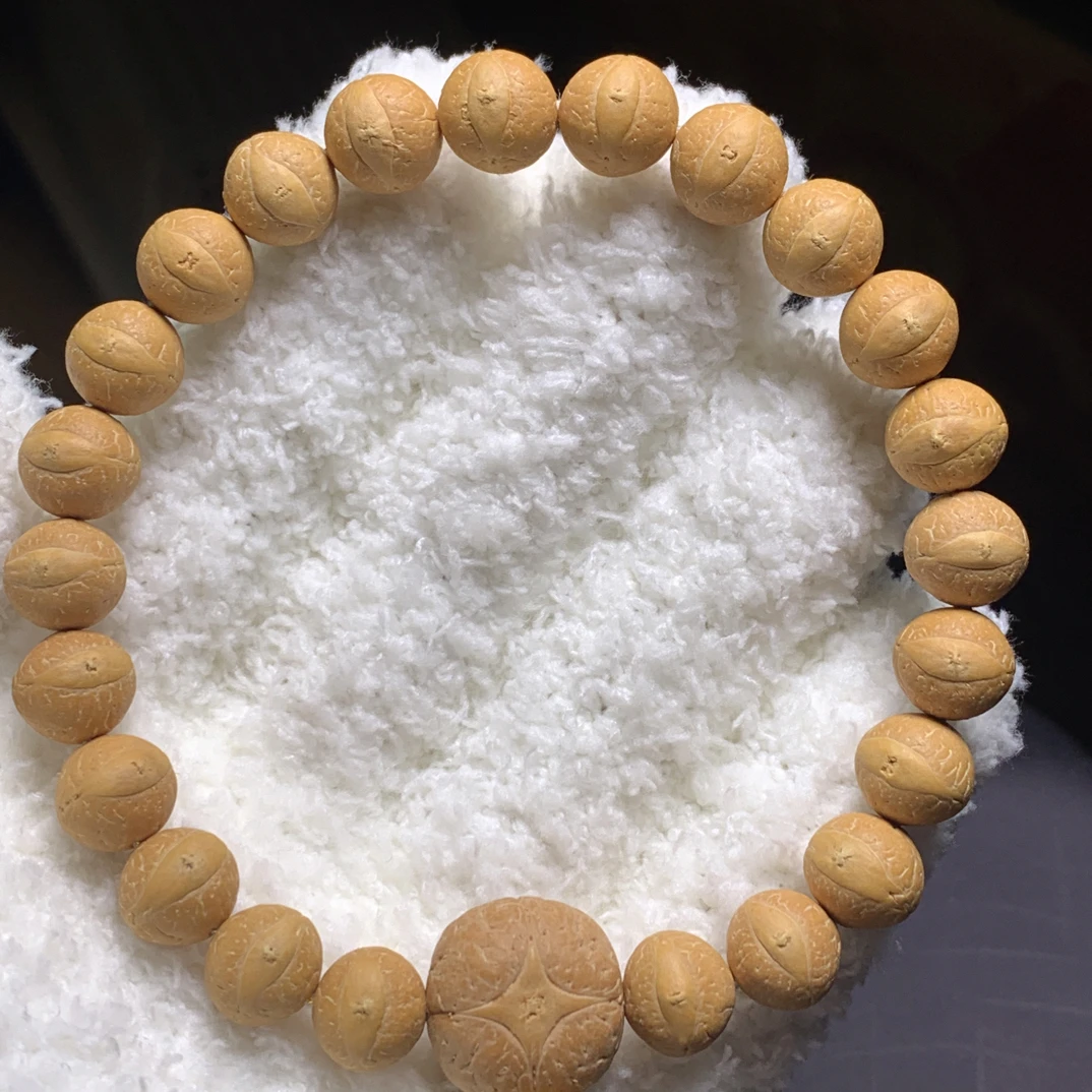 11mm毕业级尼泊尔凤眼菩提，黄皮油籽，正圆大眼睛，皮质细腻