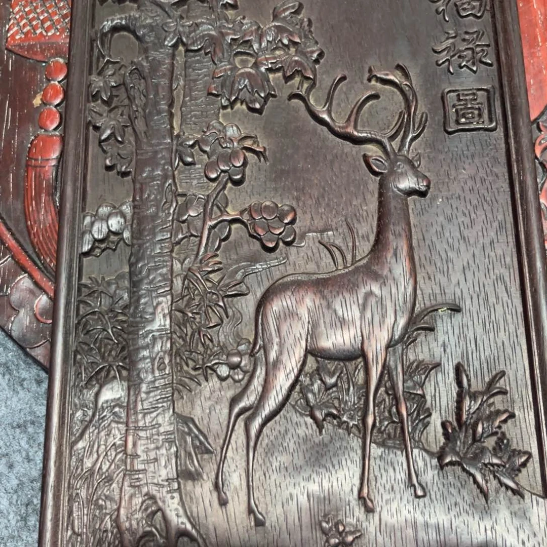 木非洲紫檀木雕牌匾挂匾