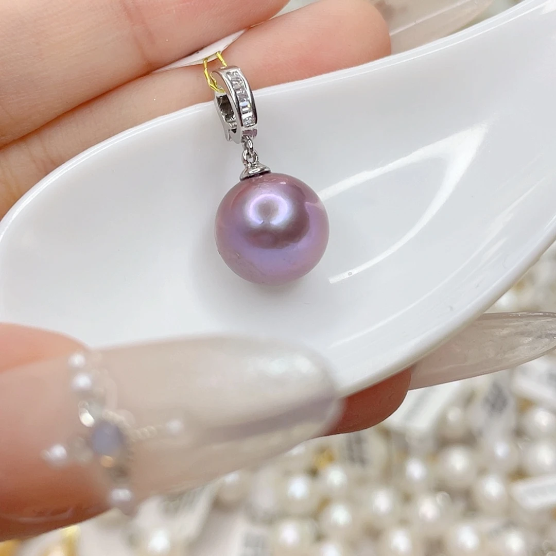 淡水珍珠未镶嵌吊坠(赠链)