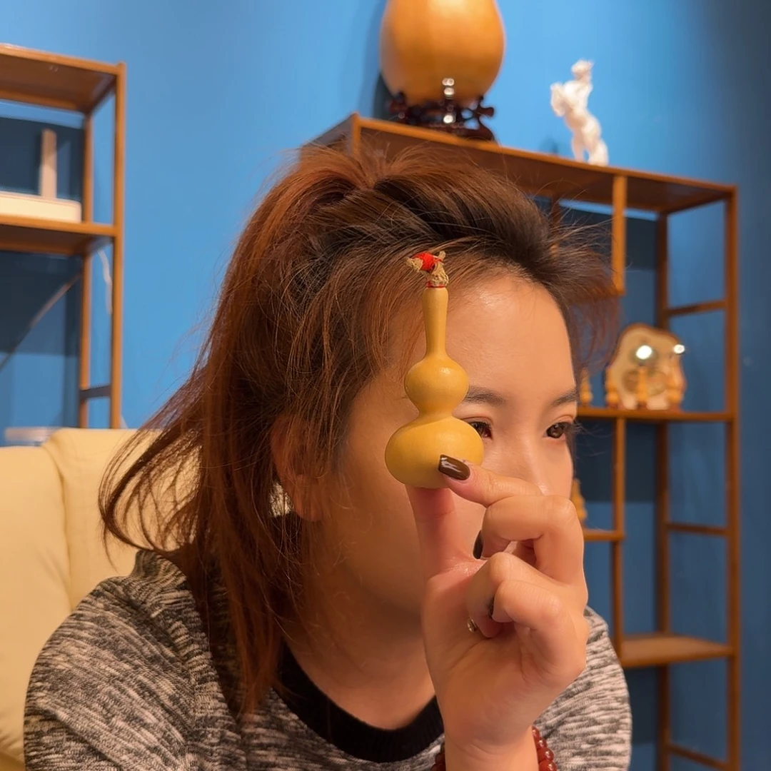 贾***赏有机玻璃唯意葫芦工艺品定制