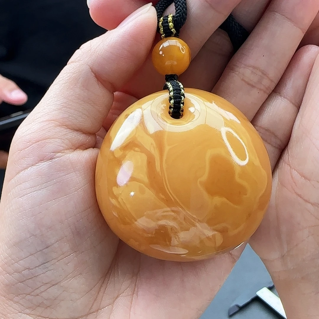 手链琥珀未镶嵌吊坠