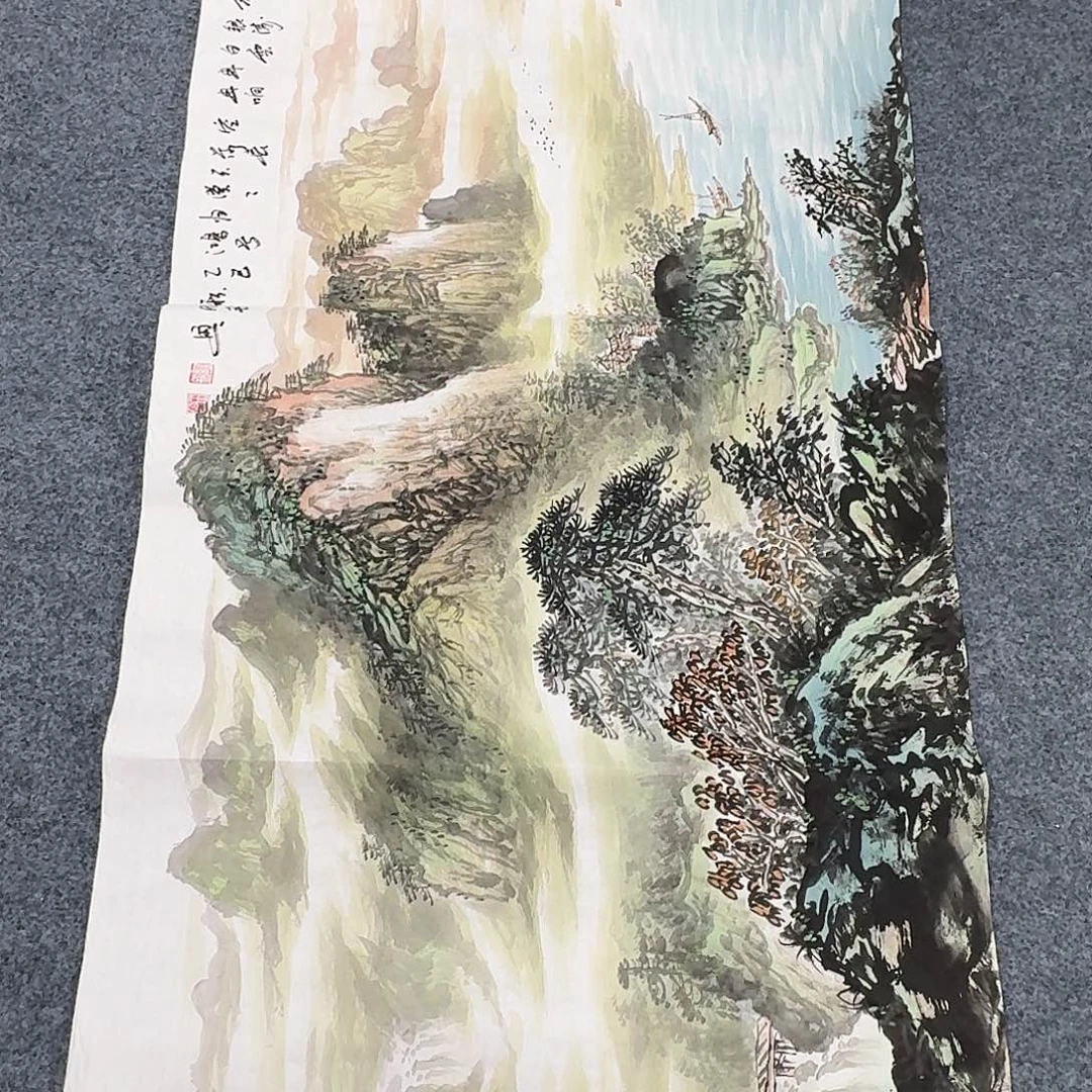 国画纯手绘作品图