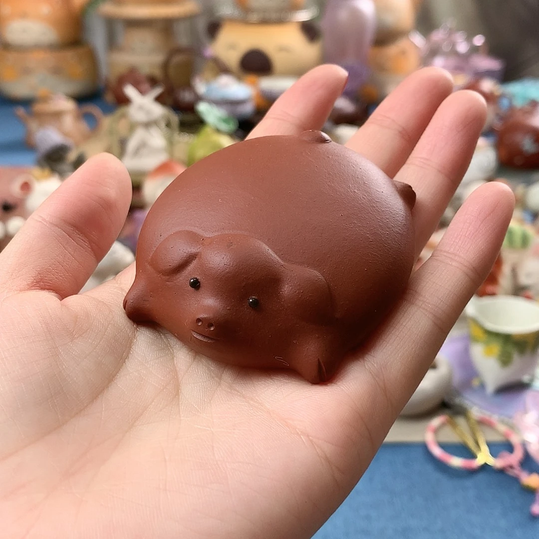 紫砂茶宠手工制作