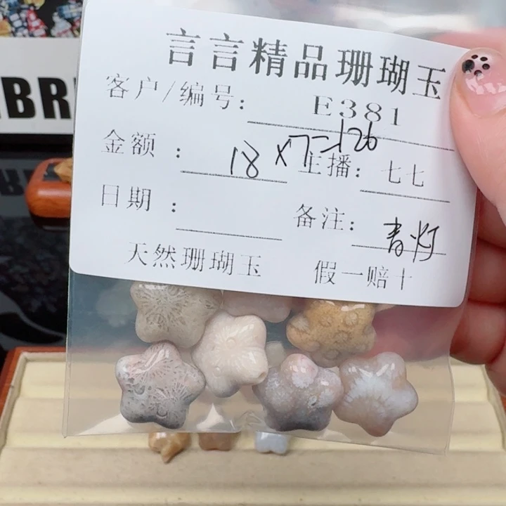 青***灯硅化玉合金颈饰珊瑚玉