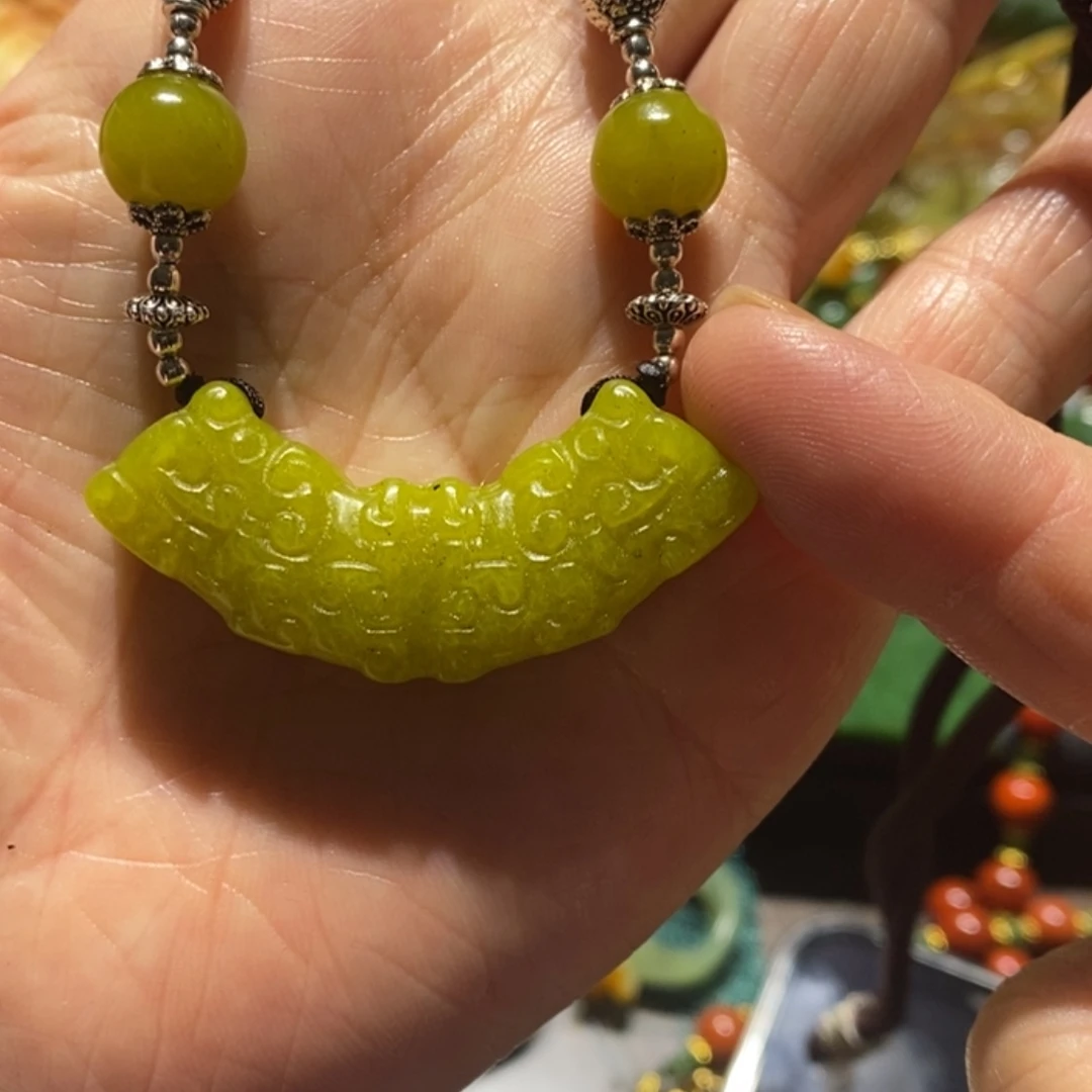 【闪购商品】岫玉毛衣链未镶嵌