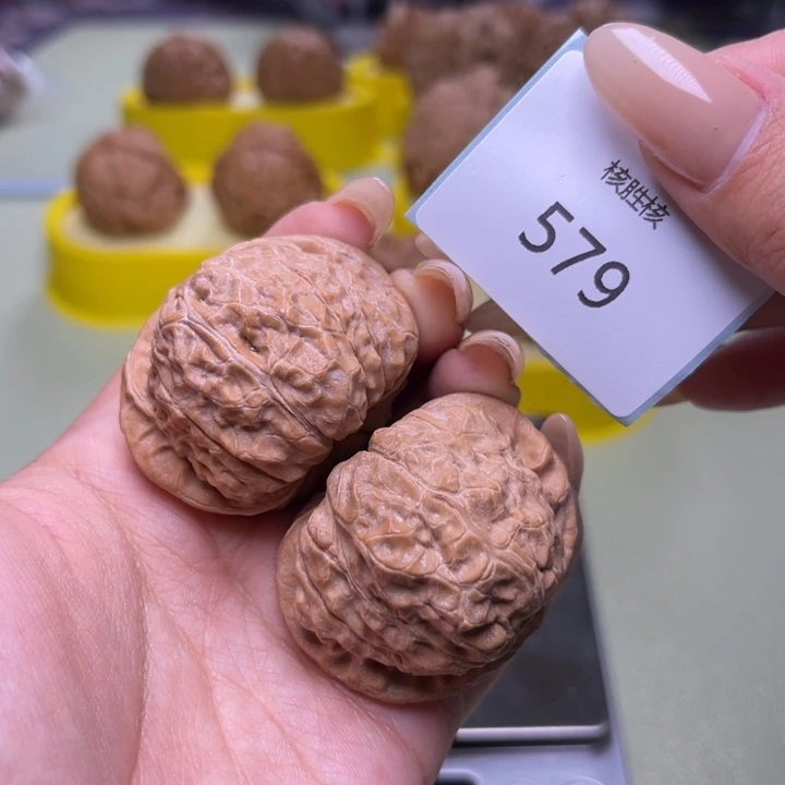 文玩核桃把件南瓜墩43.579