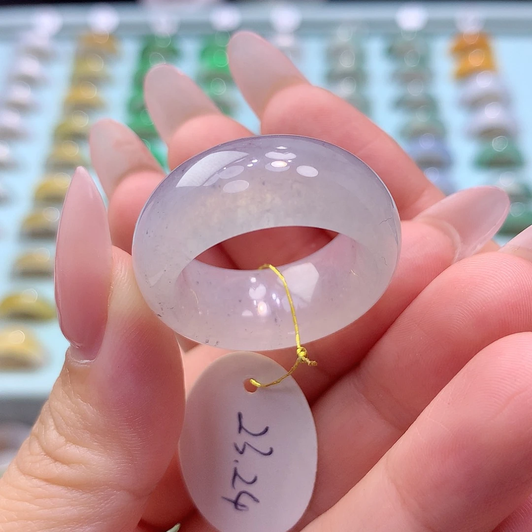 未镶嵌戒指翡翠2324圈
