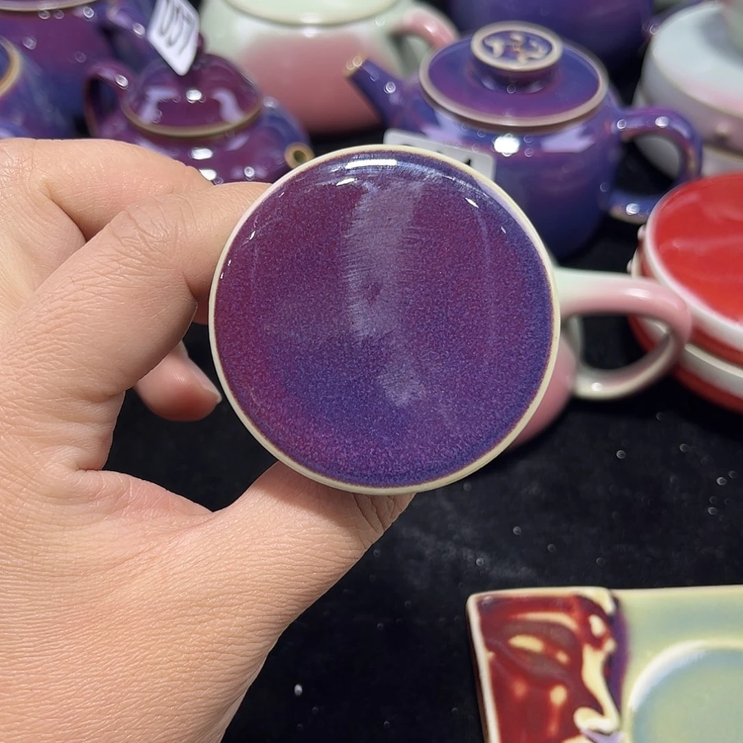 陶摆件钧窑茶器钧窑茶器