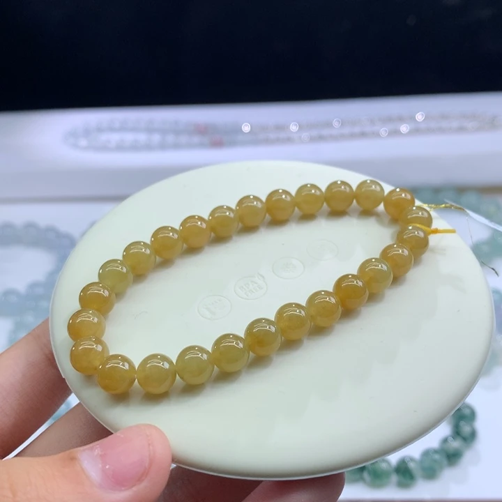 翡翠未镶嵌手串天然翡翠