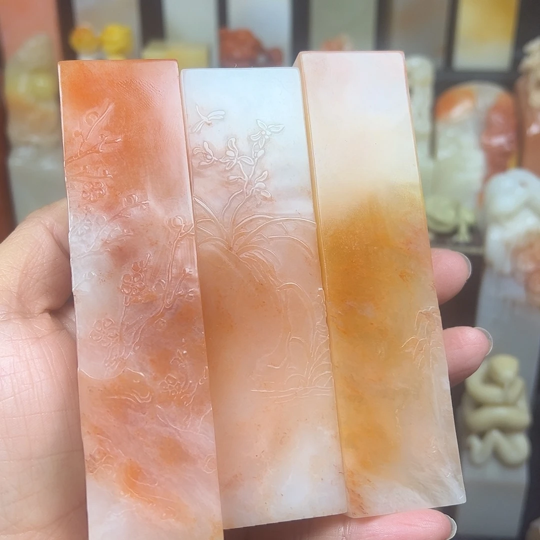 金***子寿山石寿山石寿山石精品印章