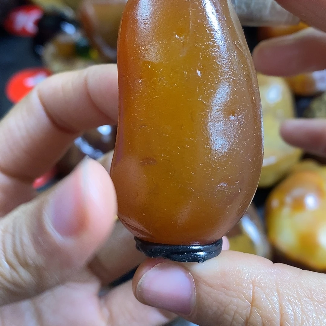 玛瑙/玉髓未镶嵌手把件