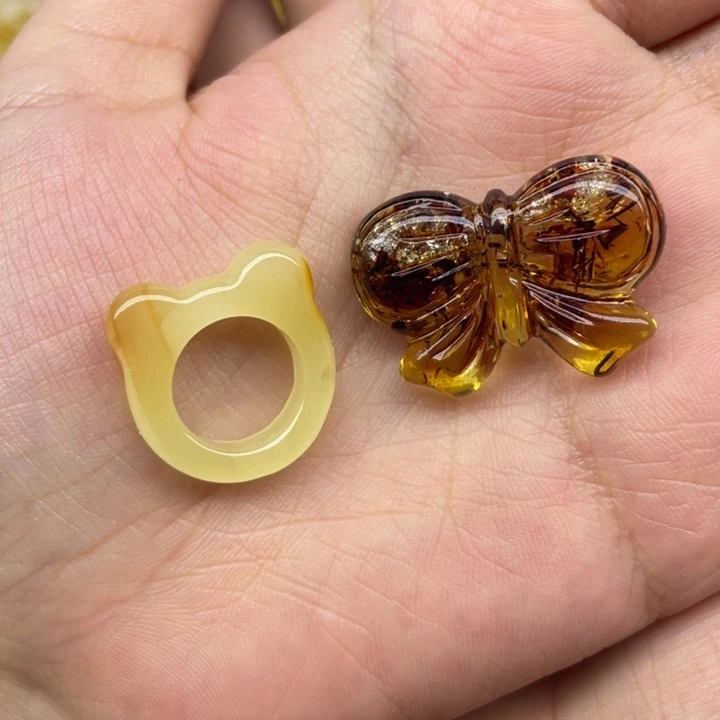 未镶嵌琥珀裸石天然琥珀蜜蜡