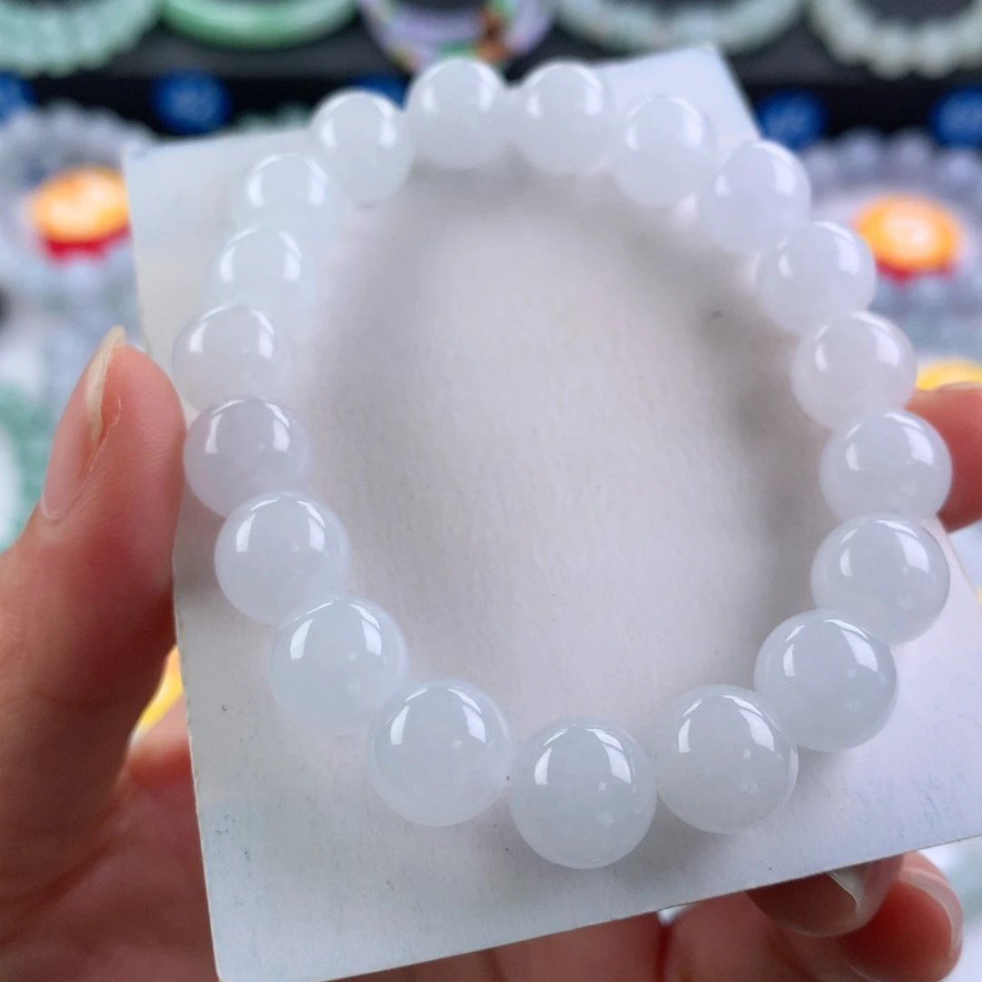 翡翠未镶嵌手链卡10.3