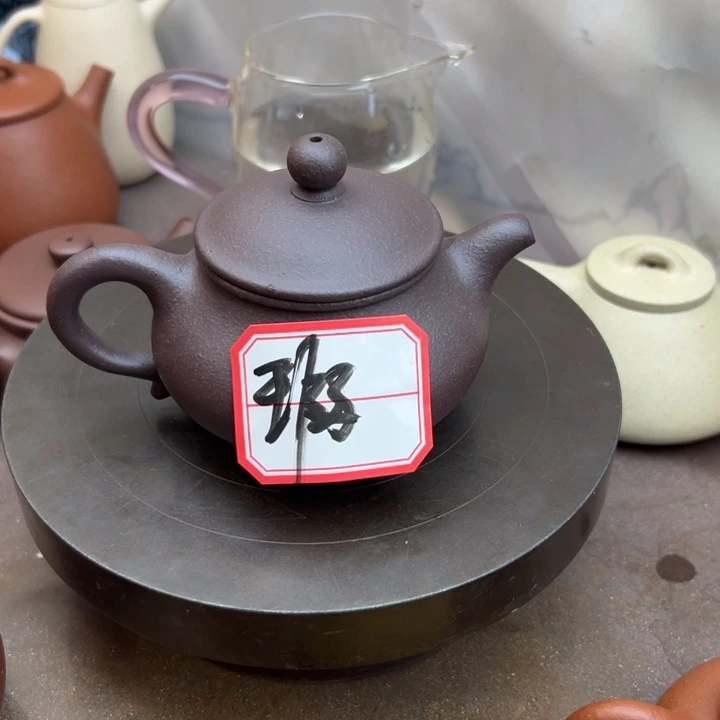 紫砂茶壶天青潘壶200c c
