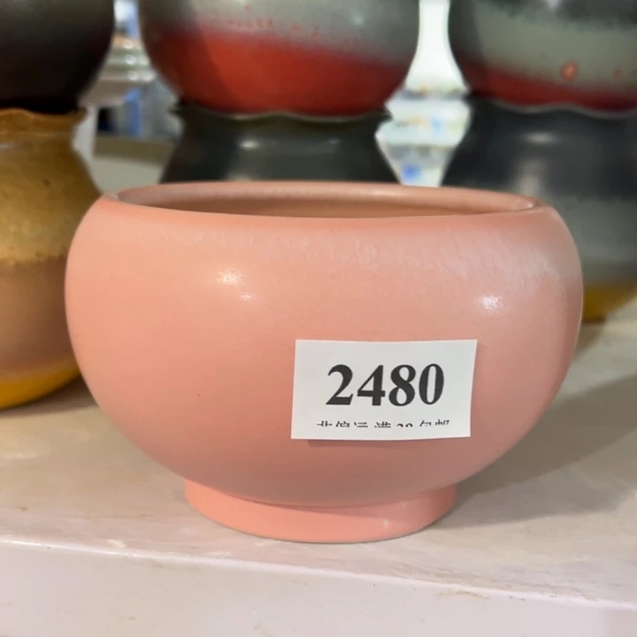 口10高7 手工花盆满30包邮