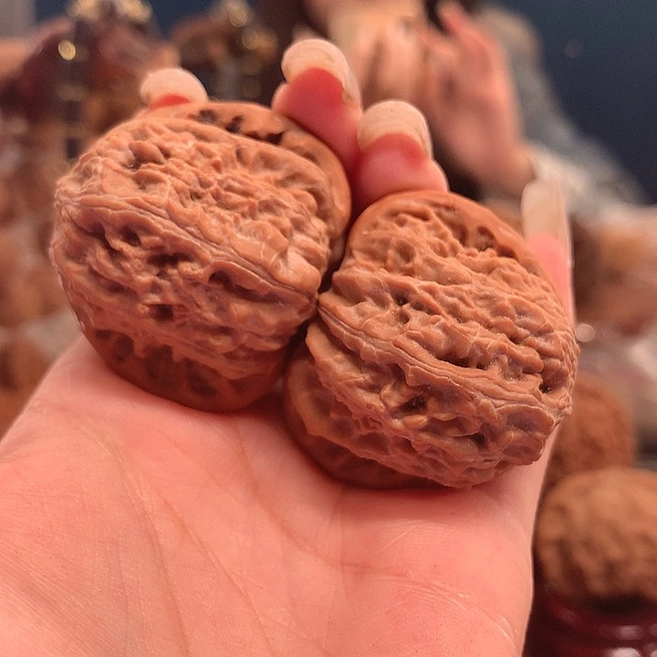 吊坠文玩核桃39 三角白