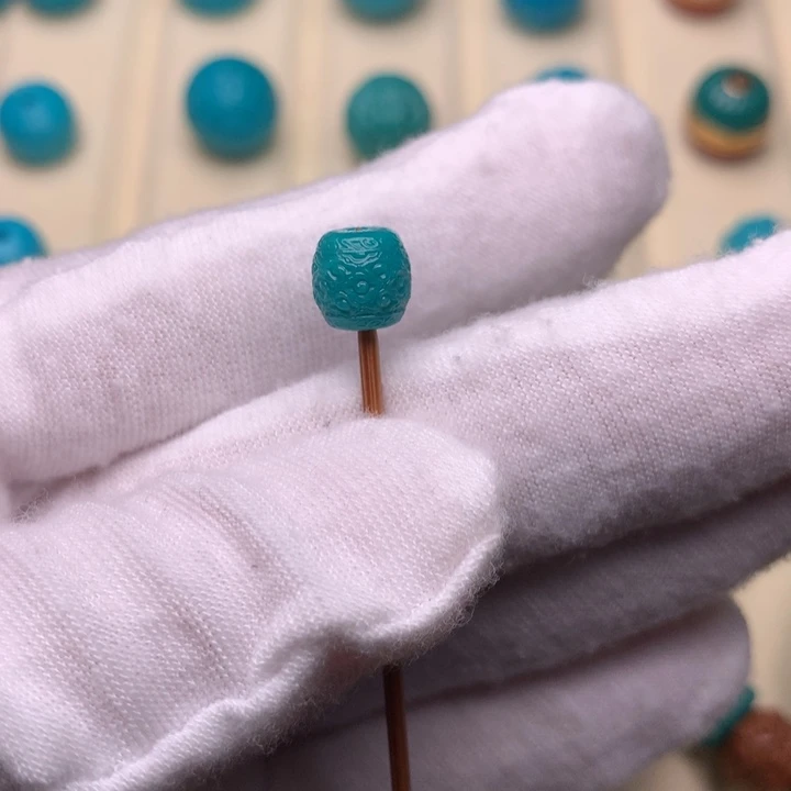 G***O绿松石未镶嵌绿松石云纹7.4