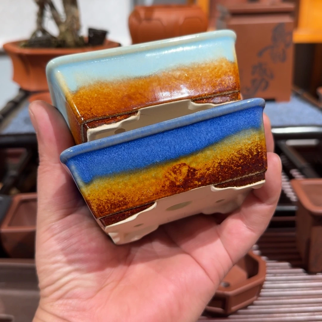 紫砂花盆原矿紫泥