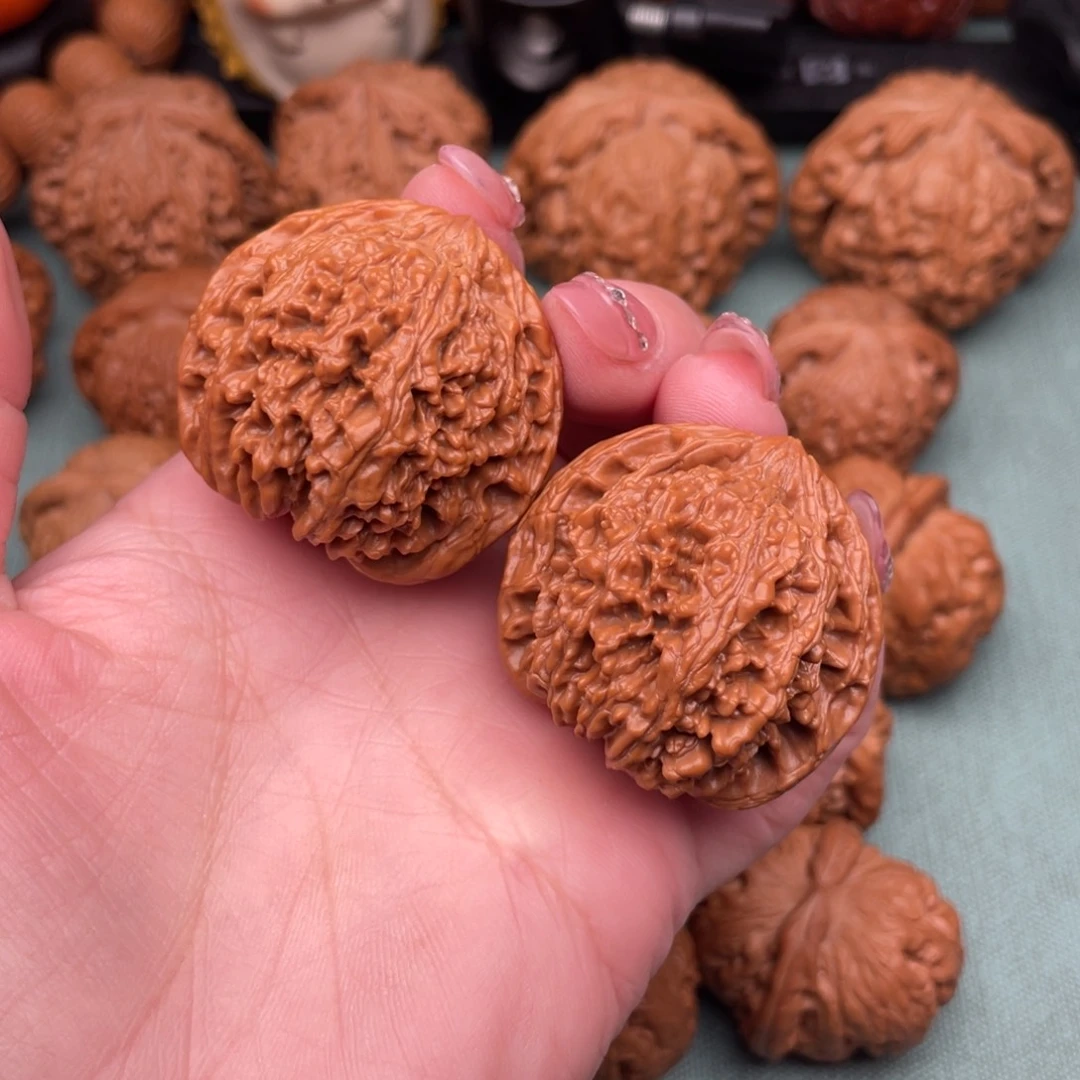 把件文玩核桃全品桃心满天星39