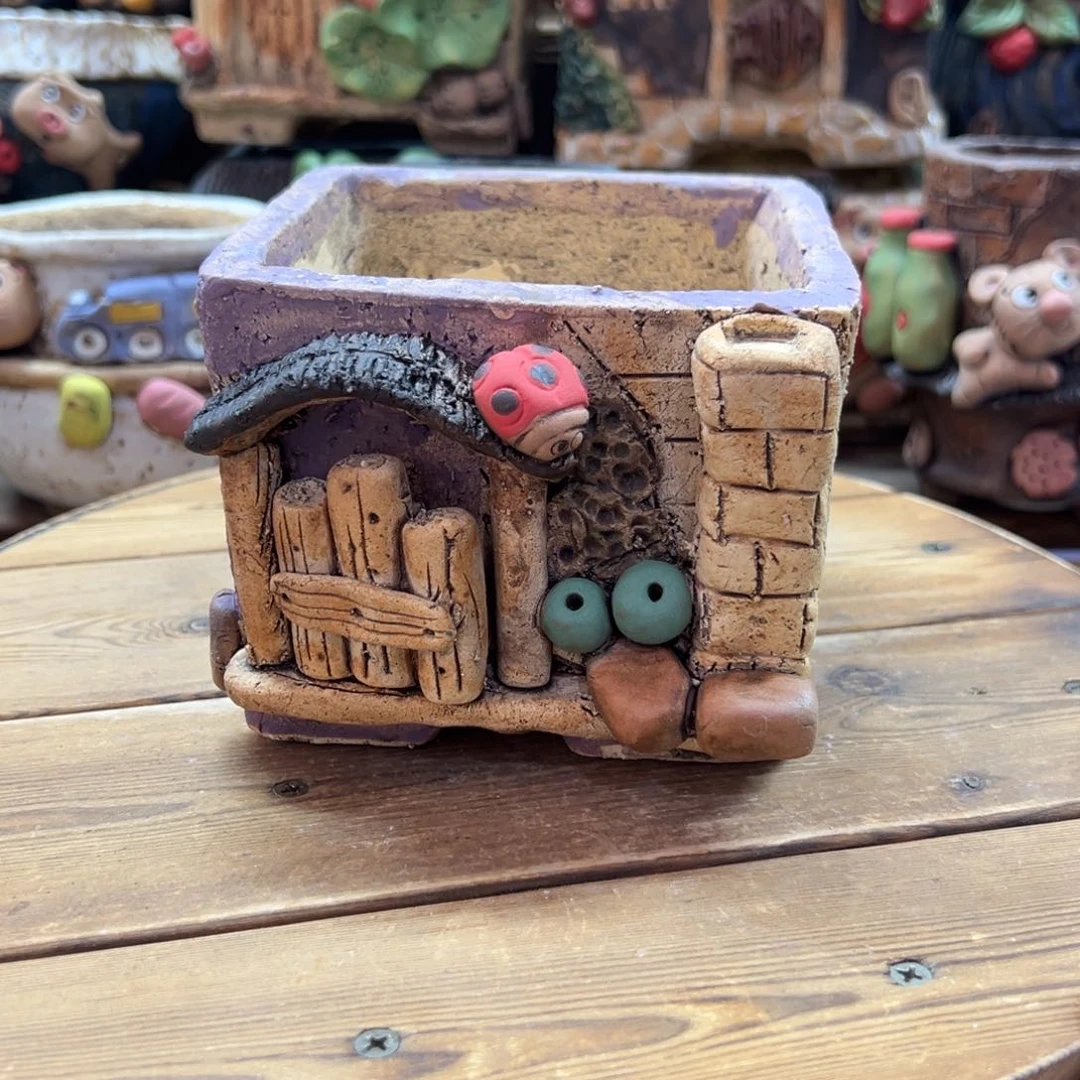 嘻哈多肉花盆百搭