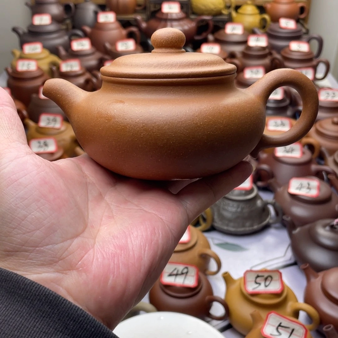 会***鱼茶壶紫砂宜兴紫砂半手工