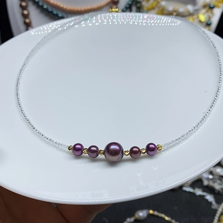 淡水珍珠未镶嵌颈饰