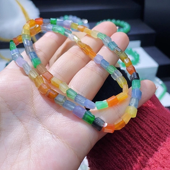 翡翠未镶嵌手链翡翠