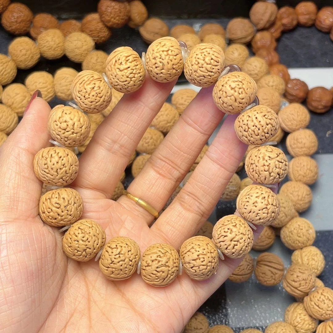 桃核手串石****117王者南瓜手串
