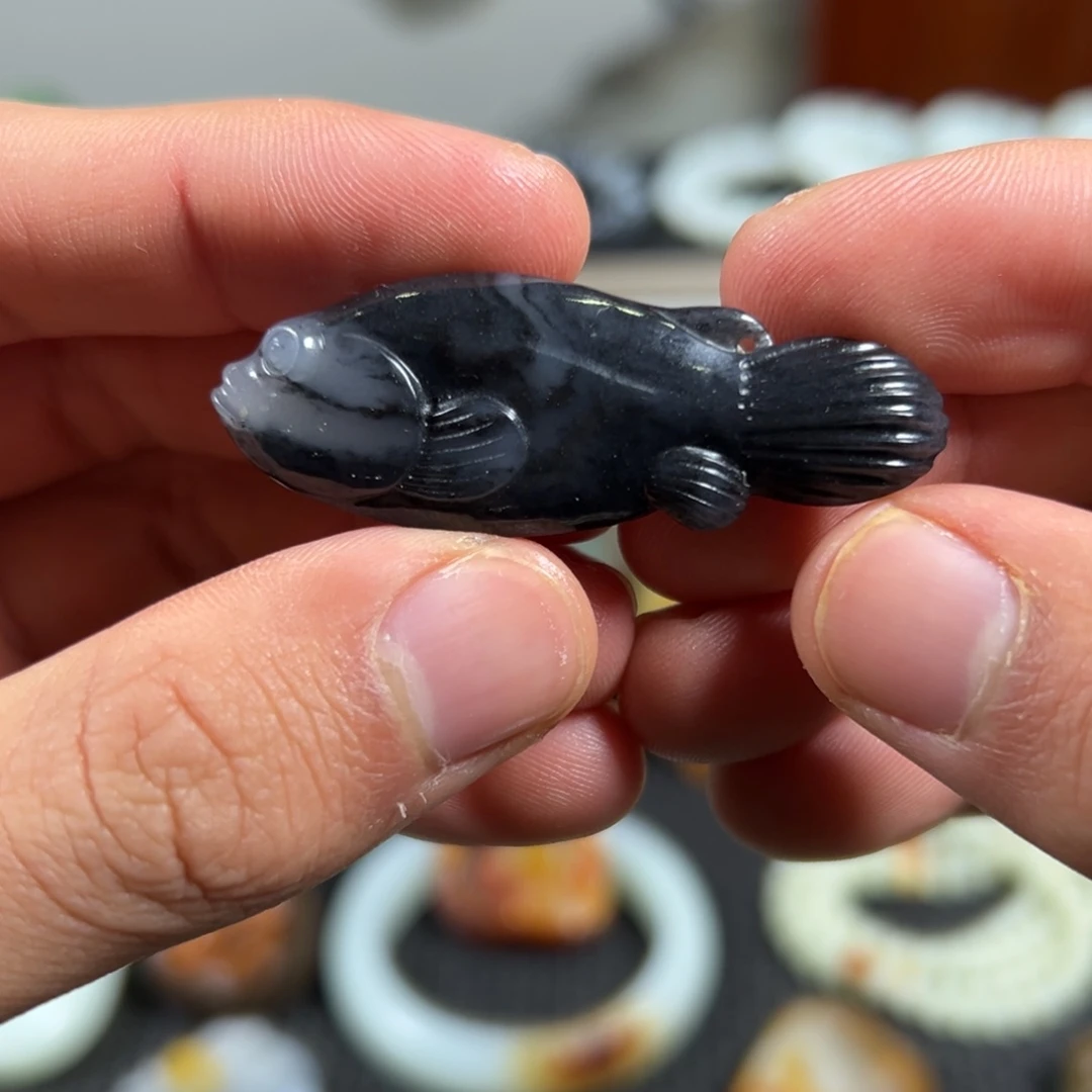 和田玉未镶嵌吊坠(不含链)