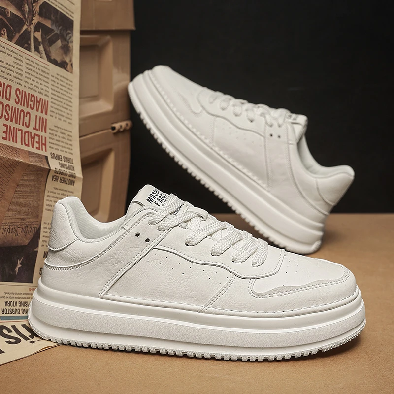 春季休闲板鞋小白鞋熊猫色男款板鞋运动透气夏季学生低帮潮流男鞋