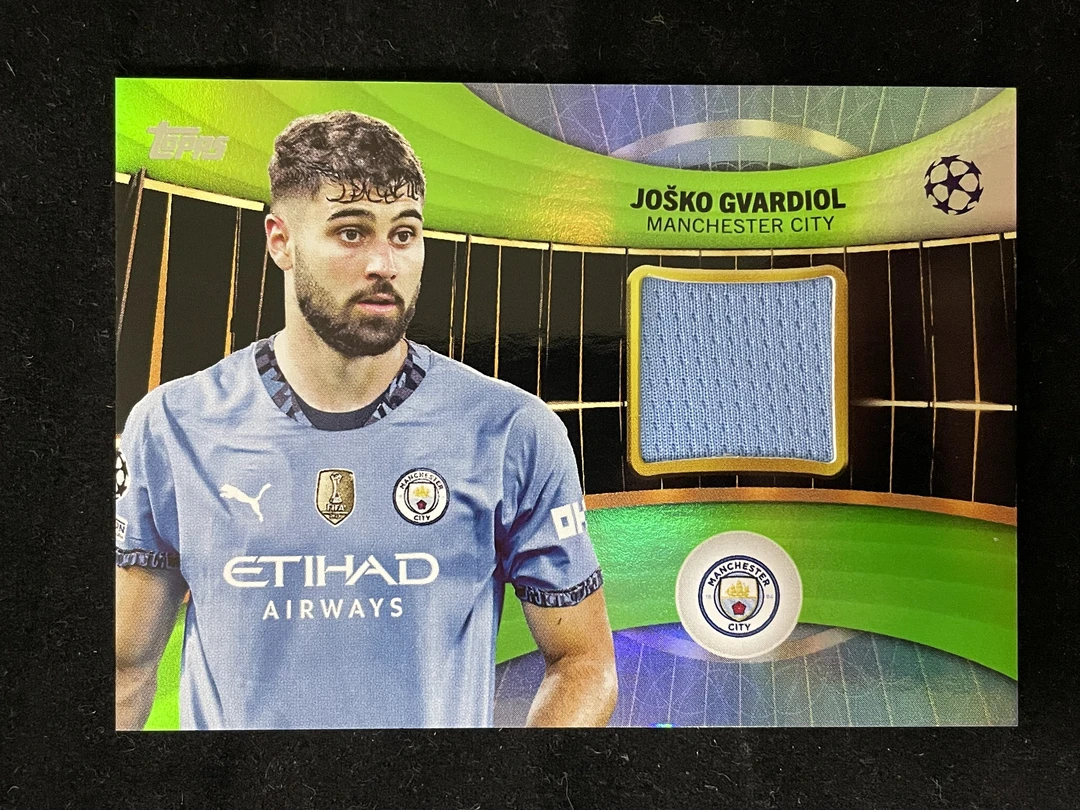 曼城格瓦迪奥尔199编物料