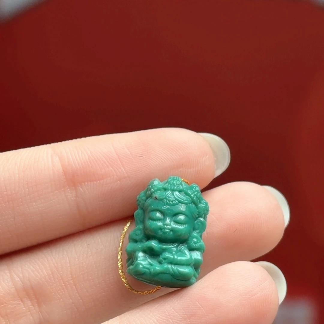 绿松石未镶嵌颈饰