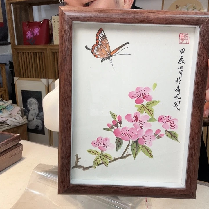 有机玻璃手绘作品手绘作品手绘
