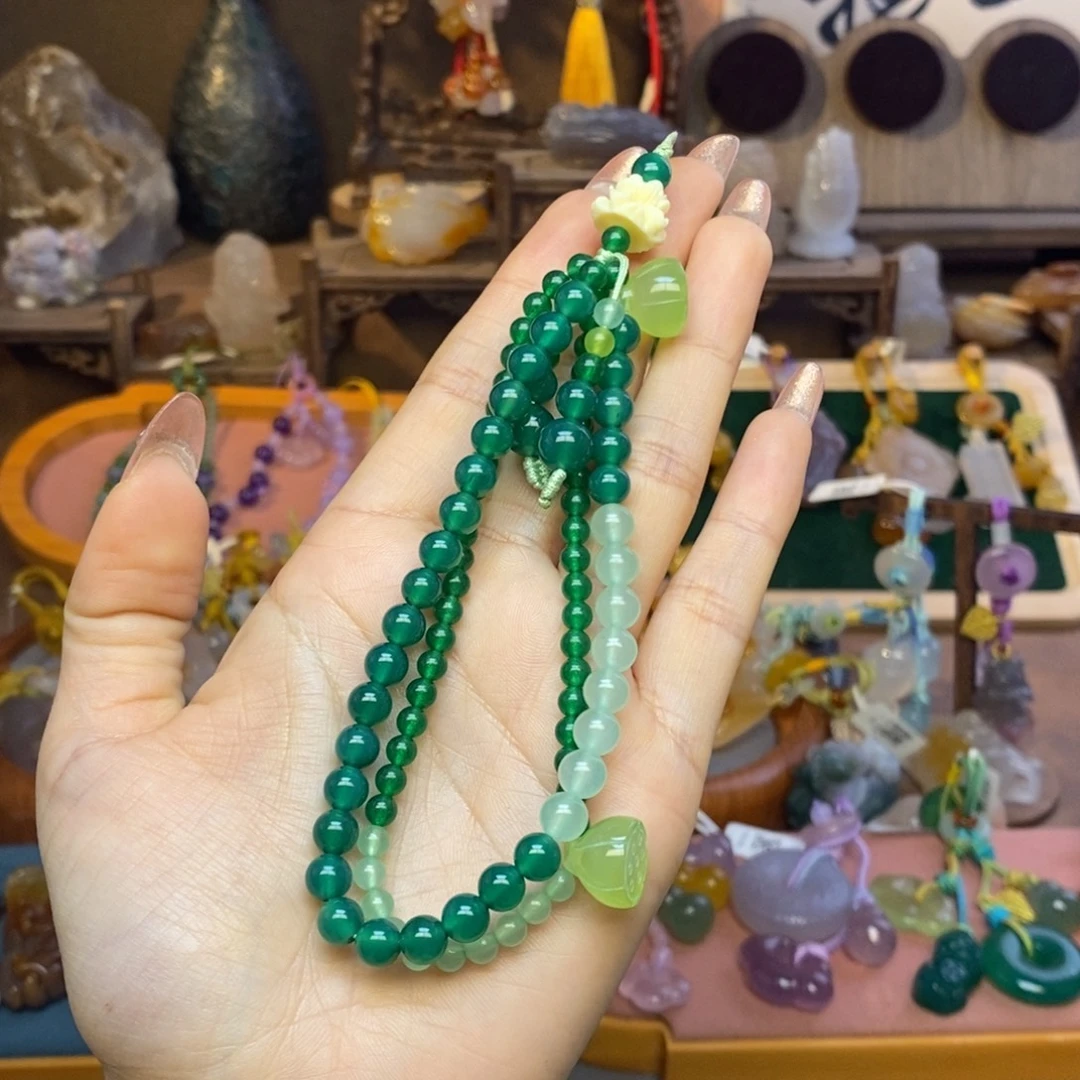 玛瑙/玉髓未镶嵌车挂挂件