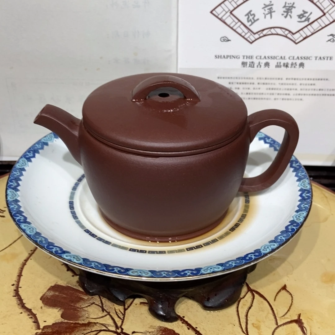 茶壶紫砂底槽清紫砂厂老艺人制作220