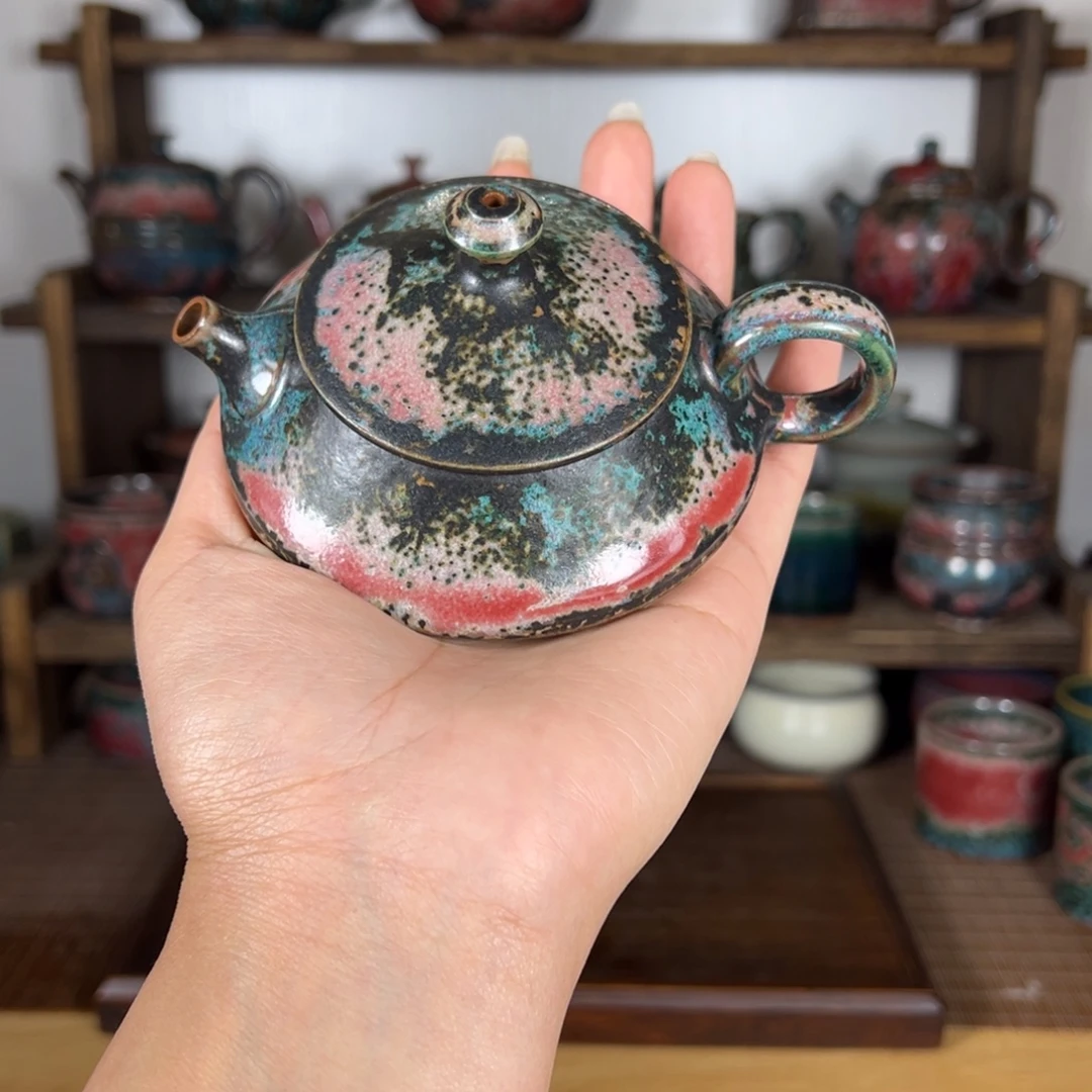 陶摆件李自伟钧瓷 神垕镇原产地
