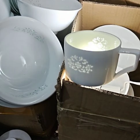 瓷玲珑咖啡杯3个微瑕疵