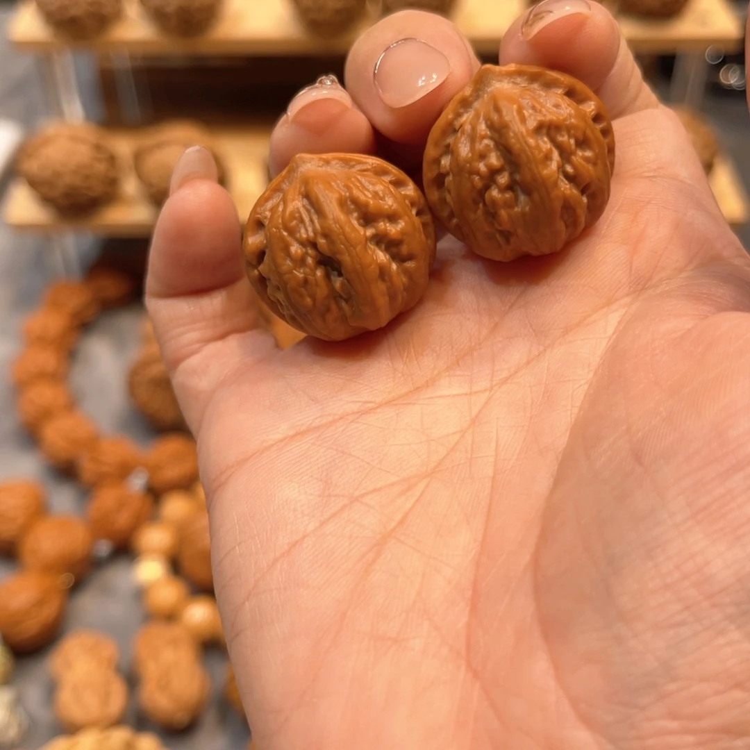文玩核桃把件小南瓜墩八棱