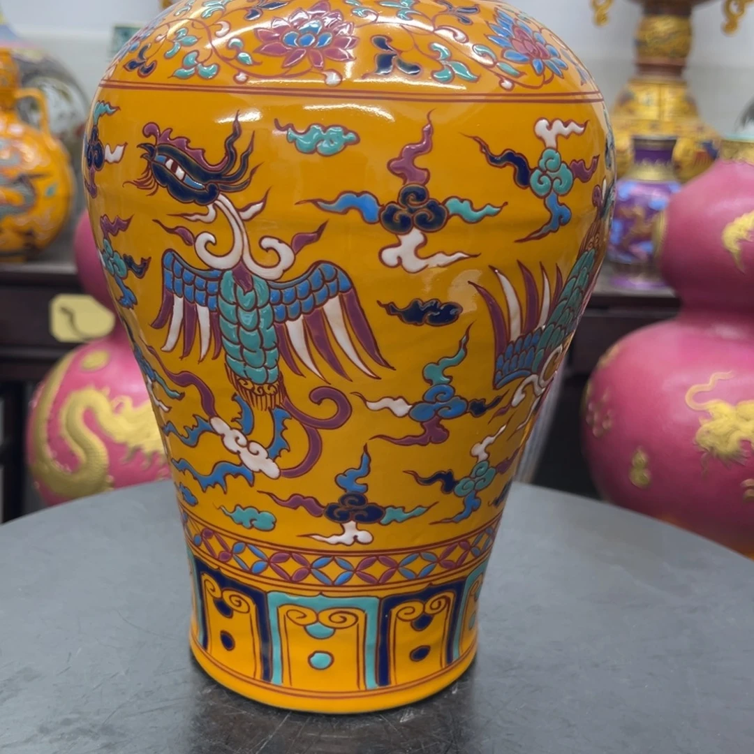 精美陶瓷摆件立件