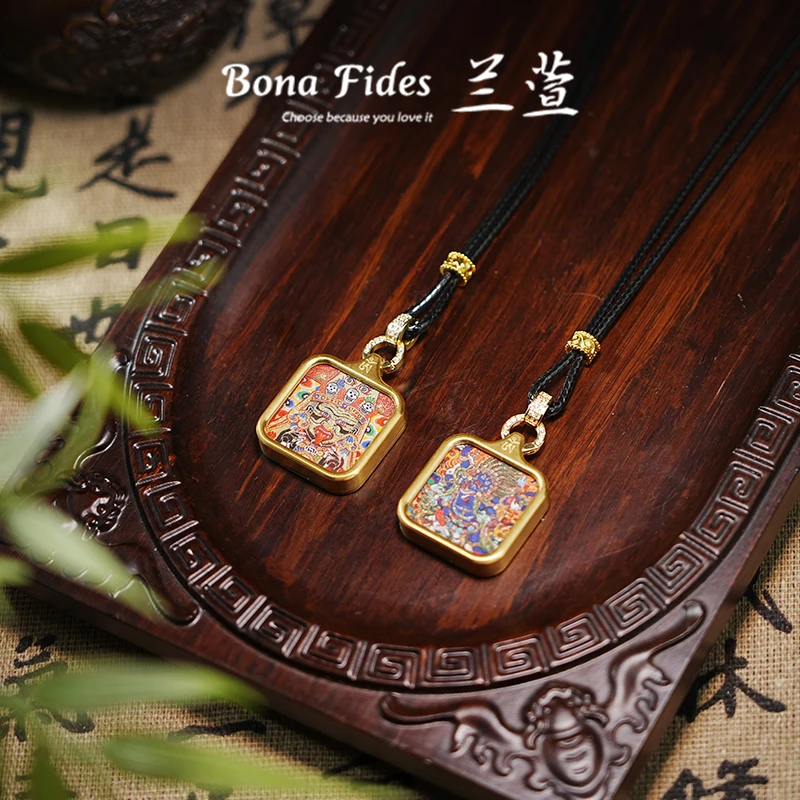 【兰萱丨唐卡工艺系列】 描j唐卡多图腾 多样性发货 只发其一 58