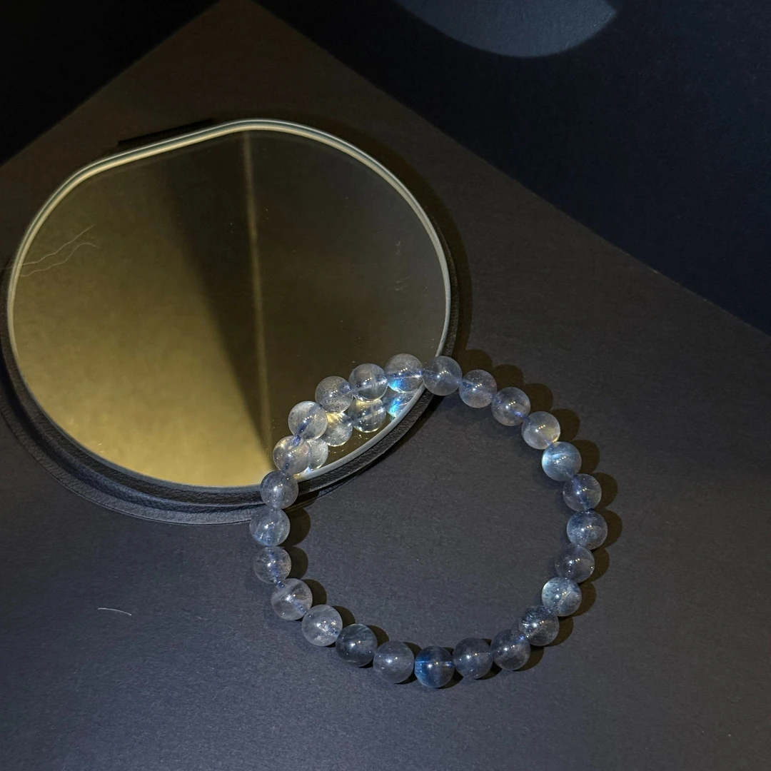 《专属》星雾魅蓝斯里兰卡灰手链（多样性发一）