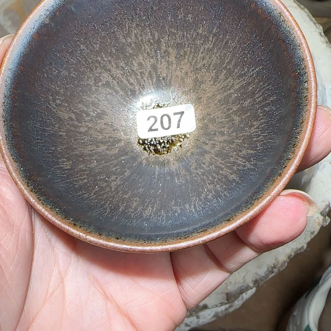 茶盏焦源柴烧自然还原207