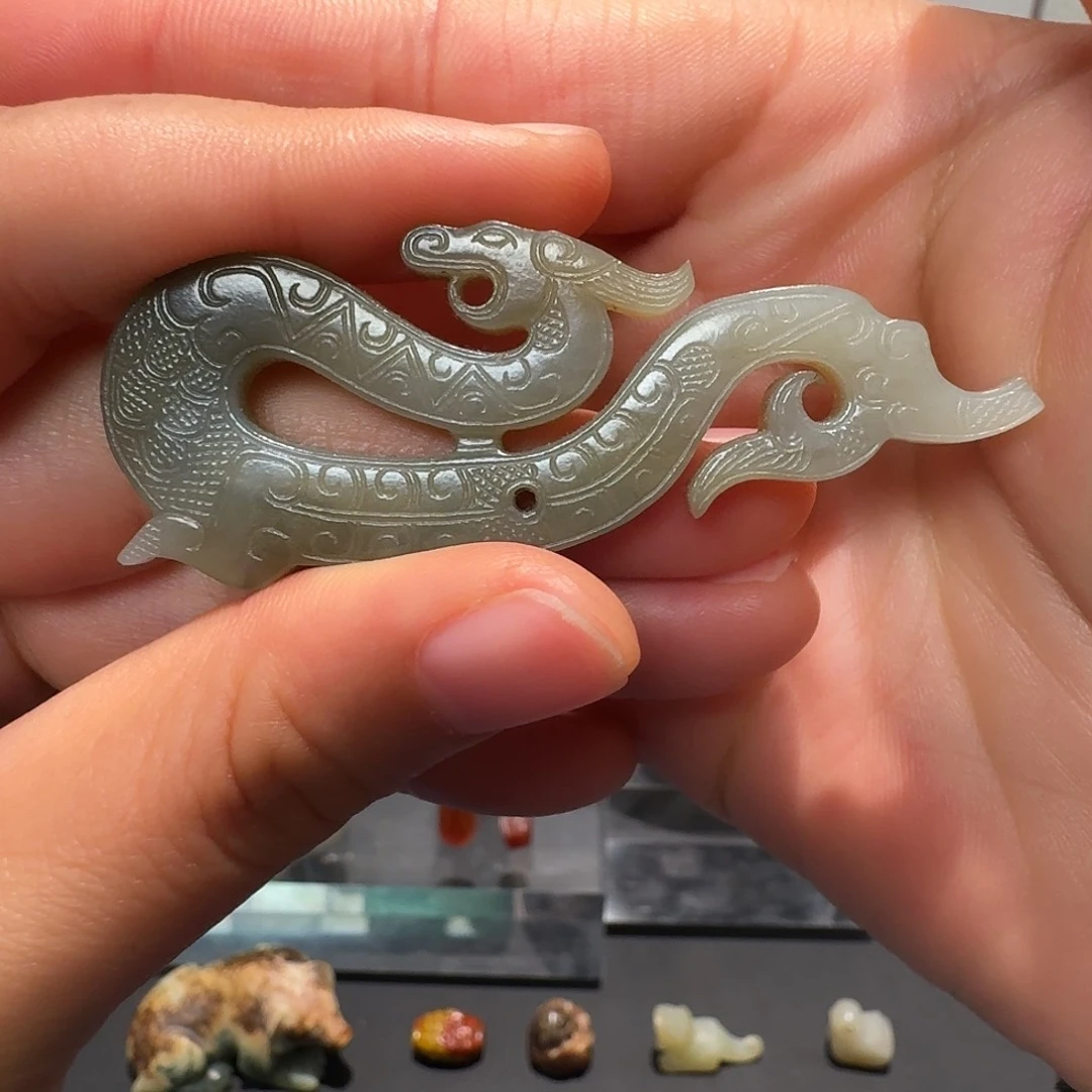 大***@和田玉未镶嵌挂件