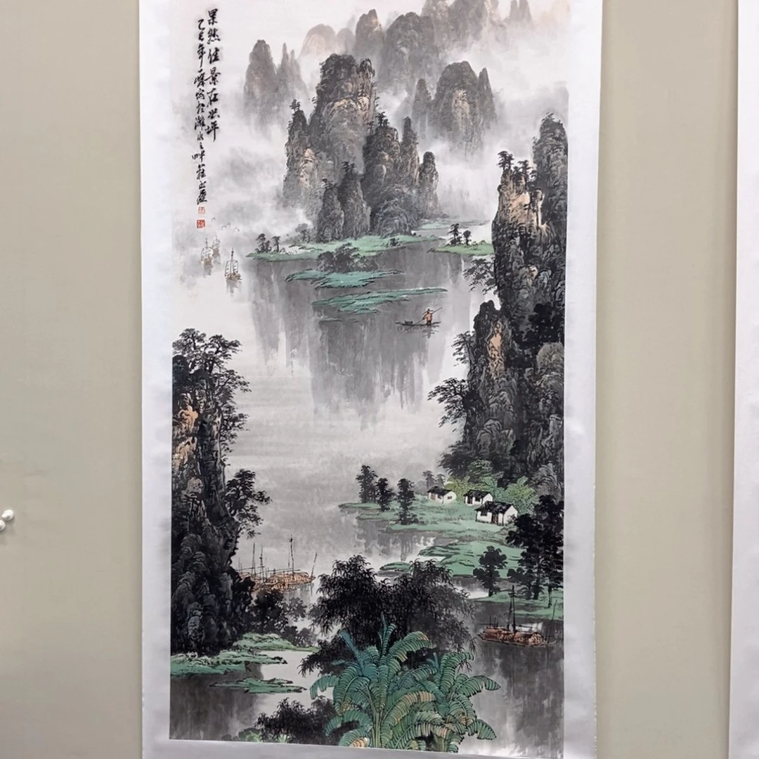 用***6国画颜一峰四尺精品佳作