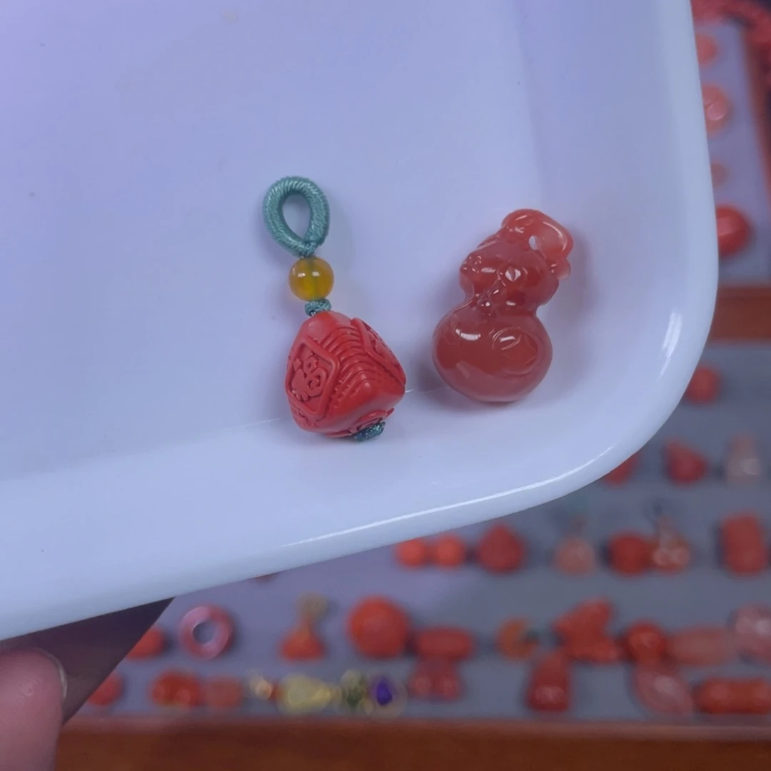 南红玛瑙葫芦未镶嵌人****页