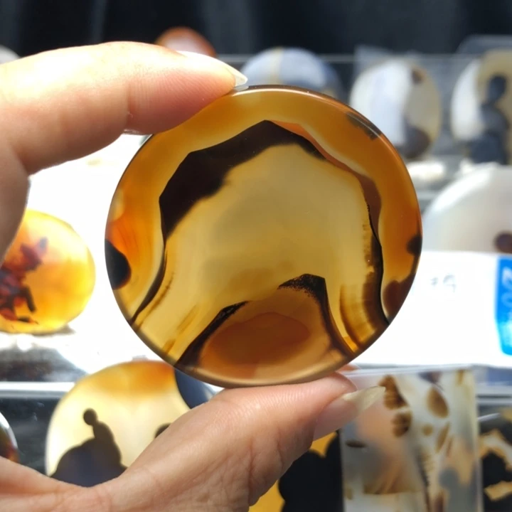 合金玛瑙/玉髓珠宝奇石156