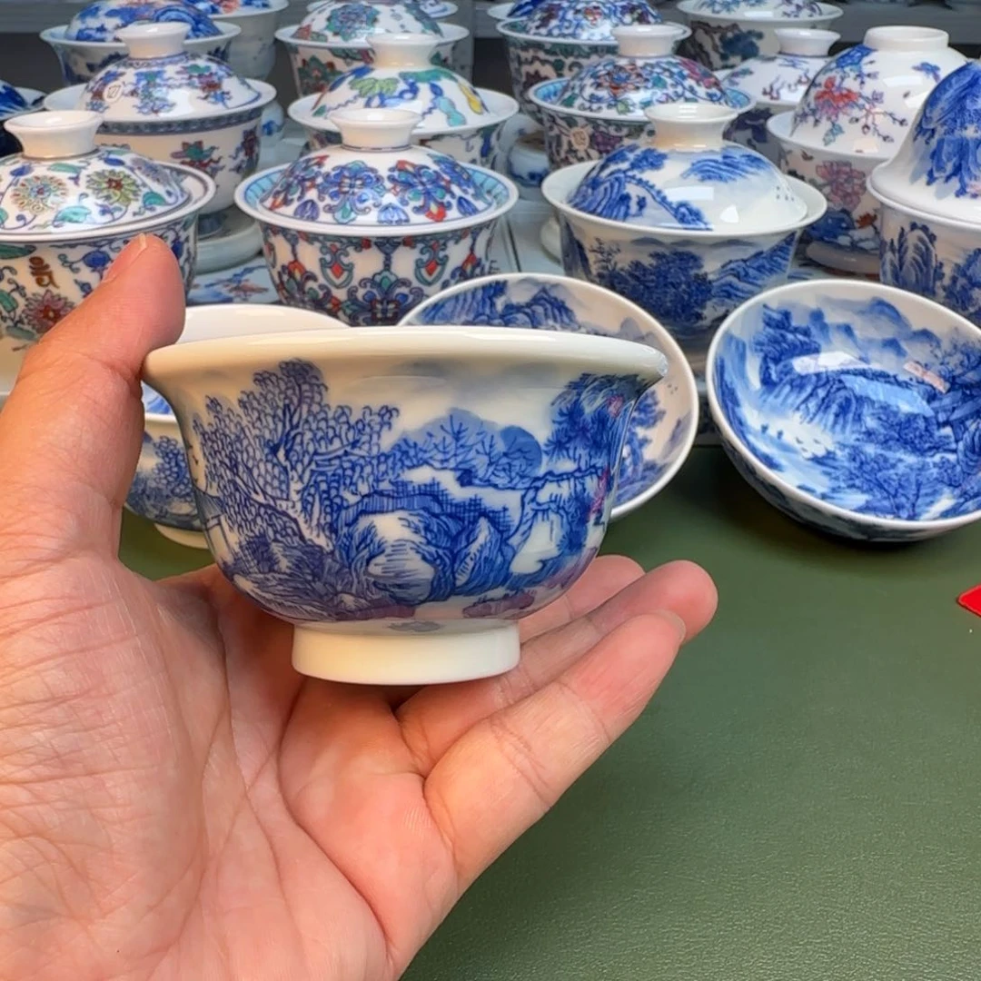 纯手工纯手绘茶具80